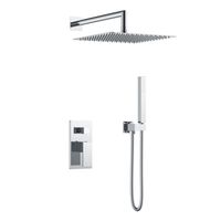 Система для душа скрытого монтажа BOHEME Qubic 474-3-CR Chrome — 1