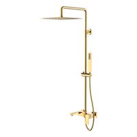 Душевая система BOHEME Qubic 478-G Gold 30см — 1