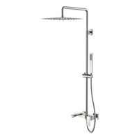 Душевая система BOHEME Qubic 478-NB Nickle Brush 30см — 1