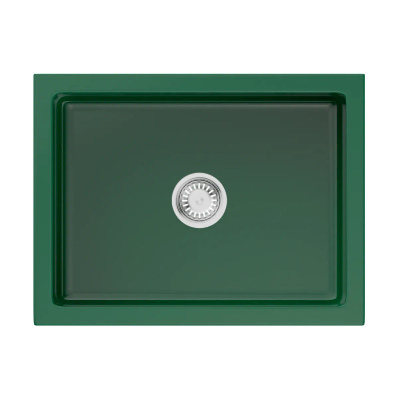 Кухонная мойка из керамики Omoikiri Mikura 61-RG Glossy 4911255 (natceramic/royal green)