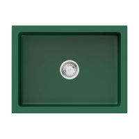 Кухонная мойка из керамики Omoikiri Mikura 61-RG Matt 4911256 (natceramic/royal green) — 1