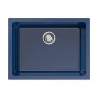Кухонная мойка из керамики Omoikiri Okinoshima 61-U/I-IB Glossy 4911261 (natceramic/indigo blue) — 1