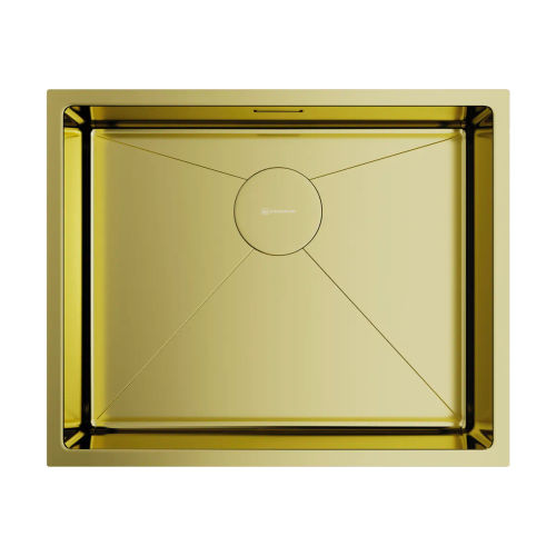 Кухонная мойка из нержавеющей стали Omoikiri Taki 54-U/IF-LG 4973093 (светлое золото)