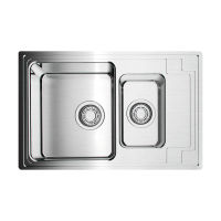 Кухонная мойка из нержавеющей стали Omoikiri Mizu 78-2-IN 4973731 (нержавеющая сталь) — 1