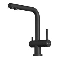Смеситель для кухни Omoikiri Nagano-P-BL 4974047 латунь/черный — 1