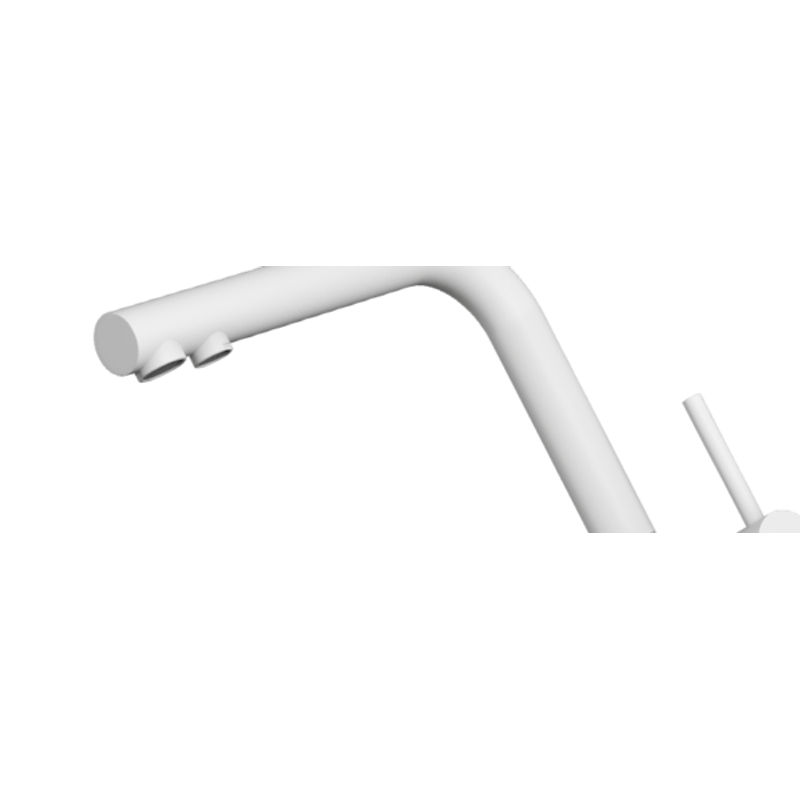 Смеситель для кухни Omoikiri Nagano-P-WH 4974054 латунь/белый