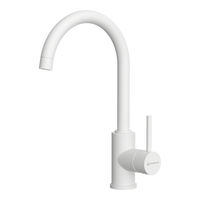 Смеситель для кухни Omoikiri Shinagawa-P-WH 4974108 латунь/белый — 1
