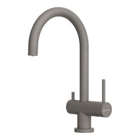 Смеситель для кухни Omoikiri Yamada-P-GR 4974261 латунь/leningrad grey — 1