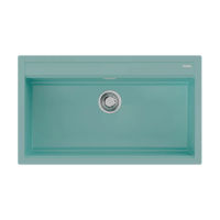 Кухонная мойка из керамики Omoikiri Kitagawa 86-LB-AZ 4993026 (artceramic/azur blue) — 1