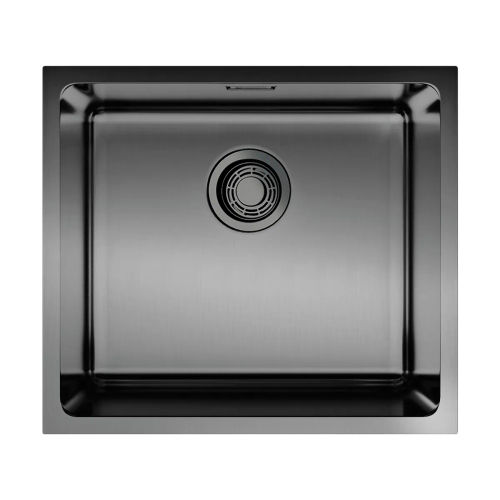 Кухонная мойка из нержавеющей стали Omoikiri Tadzava 49-U/I-GM 4993076 (вороненая сталь)