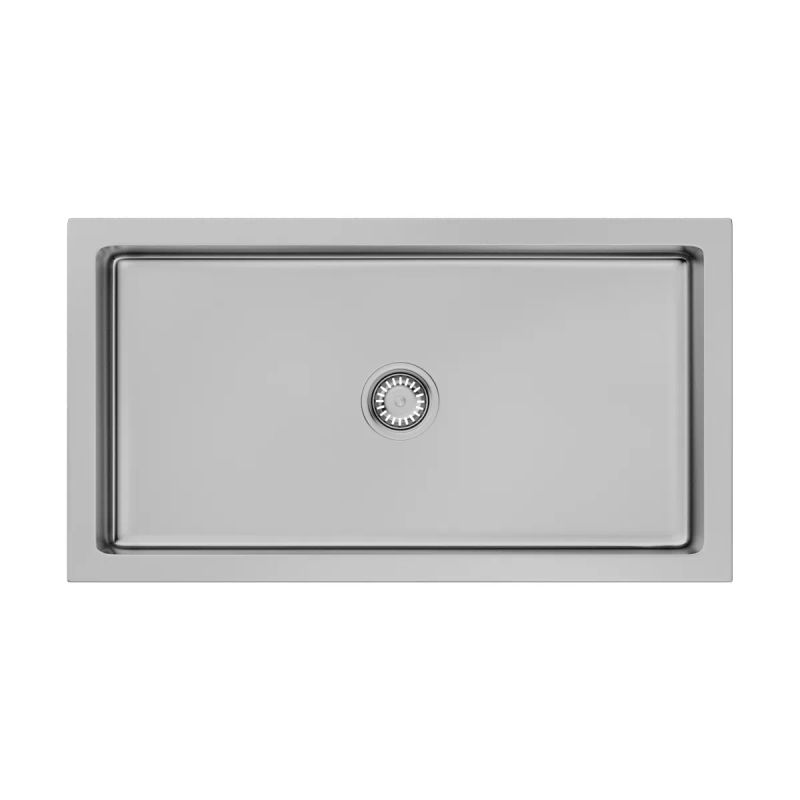 Кухонная мойка из керамики Omoikiri Mikura 83-SI 4993175 (natceramic/silver)