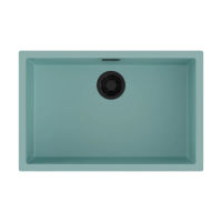 Кухонная мойка из керамики Omoikiri Yamakawa 75-U/I-AZ 4993176 (artceramic/azur blue) — 1