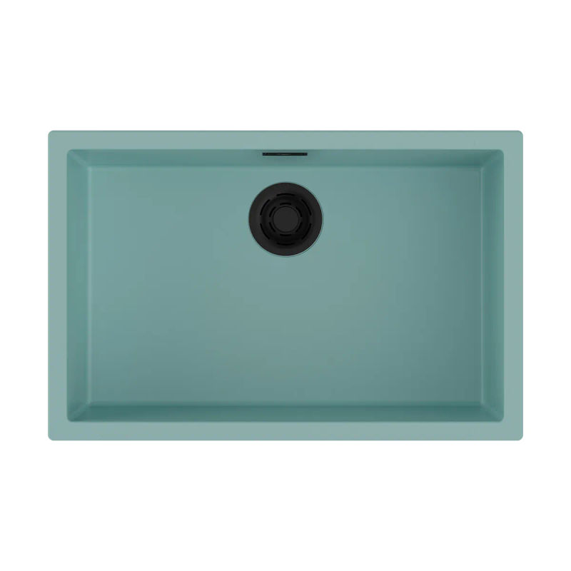 Кухонная мойка из керамики Omoikiri Yamakawa 75-U/I-AZ 4993176 (artceramic/azur blue)