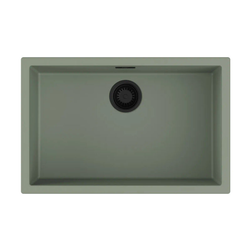 Кухонная мойка из керамики Omoikiri Yamakawa 75-U/I-WG 4993181 (artceramic/wind green)