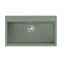 Кухонная мойка из керамики Omoikiri Kitagawa 86-LB-WG 4993249 (artceramic/wind green) — 1