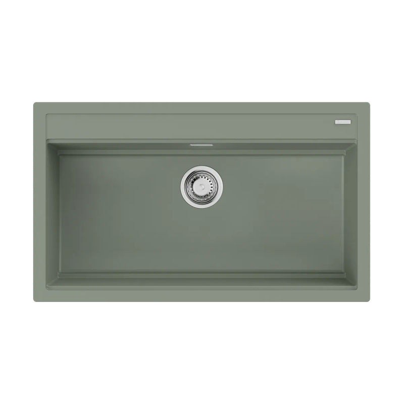 Кухонная мойка из керамики Omoikiri Kitagawa 86-LB-WG 4993249 (artceramic/wind green)