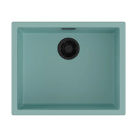 Кухонная мойка из керамики Omoikiri Yamakawa 55-U/I-AZ 4993255 (artceramic/azur blue) — 1
