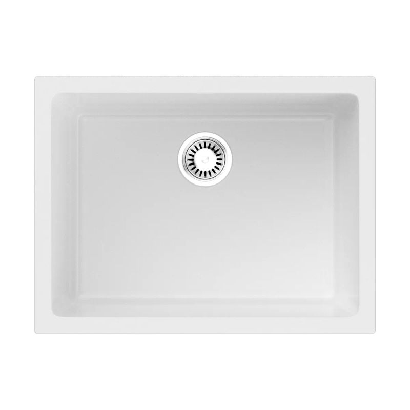 Кухонная мойка из керамики Omoikiri Okinoshima 61-U/I-WH Glossy 4993256 (natceramic/белый)