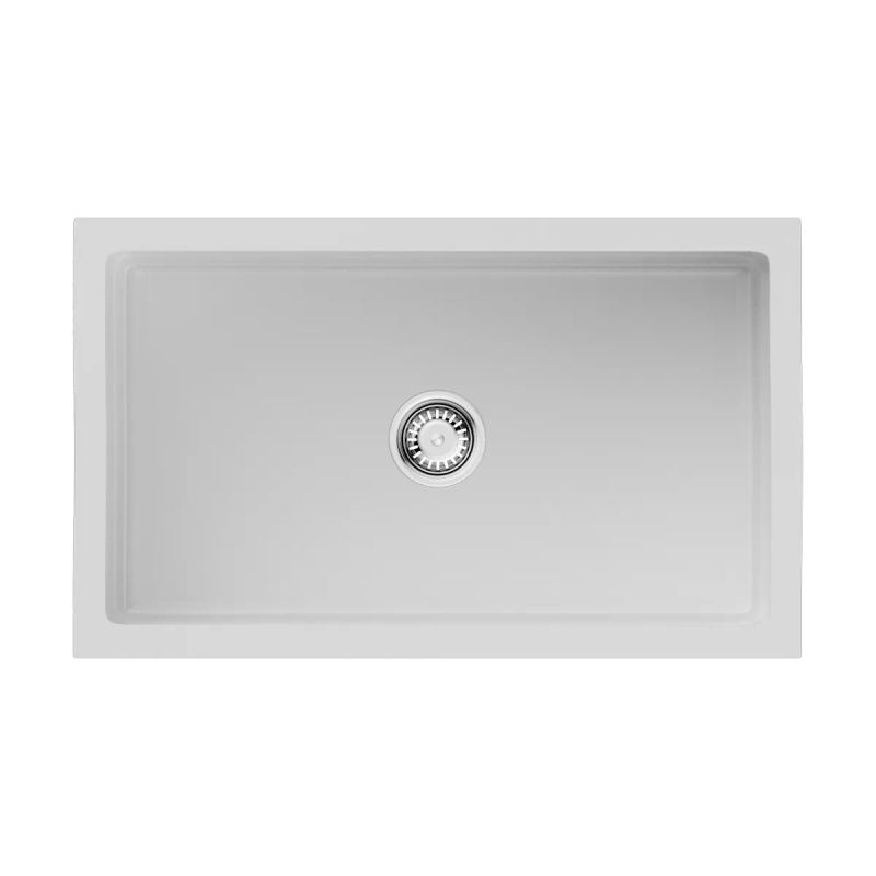 Кухонная мойка из керамики Omoikiri Mikura 76-WH Glossy 4993258 (natceramic/белый)