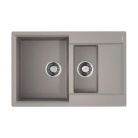 Кухонная мойка из искусственного камня Omoikiri Daisen 78-2-GR 4993332 (artgranit/leningrad grey) — 1