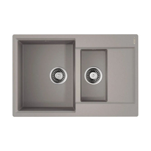 Кухонная мойка из искусственного камня Omoikiri Daisen 78-2-GR 4993332 (artgranit/leningrad grey)