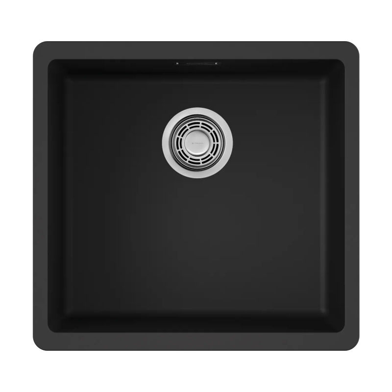 Кухонная мойка из искусственного камня Omoikiri Kata 44-U-BL 4993403 (artgranit/черный)
