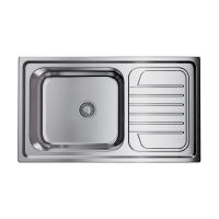 Кухонная мойка из нержавеющей стали Omoikiri Haruna 86-IN 4993451 (нержавеющая сталь) — 1