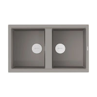 Кухонная мойка из керамики Omoikiri Kitagawa 86-2-GR 4993491 (artceramic/leningrad grey) — 1