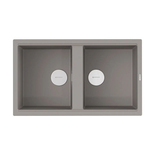 Кухонная мойка из керамики Omoikiri Kitagawa 86-2-GR 4993491 (artceramic/leningrad grey)