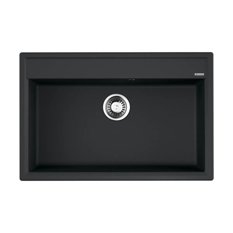 Кухонная мойка из искусственного камня Omoikiri Daisen 77-BL 4993630 (artgranit/черный)