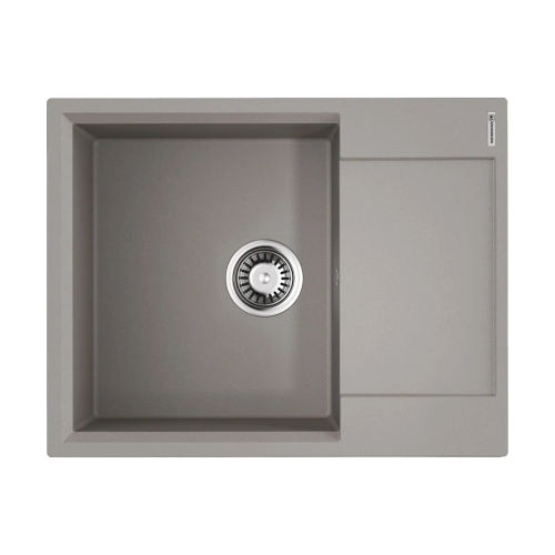 Кухонная мойка из искусственного камня Omoikiri Daisen 65-GR 4993682 (artgranit/leningrad grey)
