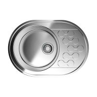 Кухонная мойка из нержавеющей стали Omoikiri Kasumigaura 65-IN 4993727 (нержавеющая сталь) — 1