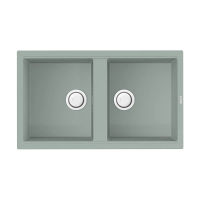 Кухонная мойка из керамики Omoikiri Kitagawa 86-2-WG 4993731 (artceramic/wind green) — 1