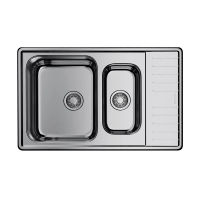 Кухонная мойка из нержавеющей стали Omoikiri Sagami 79-2-IN 4993733 (нержавеющая сталь) — 1