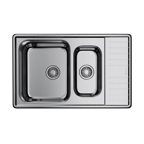 Кухонная мойка из нержавеющей стали Omoikiri Sagami 79-2-IN 4993733 (нержавеющая сталь)