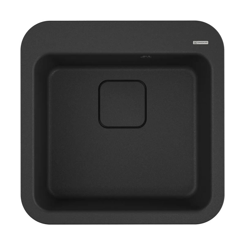 Кухонная мойка из искусственного камня Omoikiri Tasogare 51-BL 4993742 (artgranit/черный)