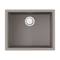 Кухонная мойка из керамики Omoikiri Yamakawa 55-U/I-GR 4993777 (artceramic/leningrad grey) — 1