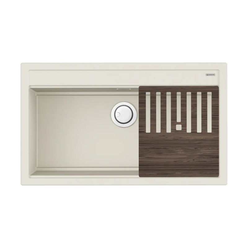 Кухонная мойка из керамики Omoikiri Kitagawa 86-LB-WH 4993795 (artceramic/белый)