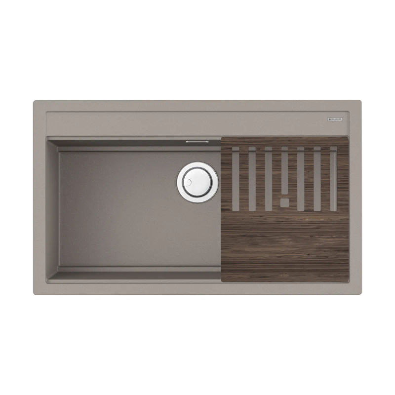 Кухонная мойка из керамики Omoikiri Kitagawa 86-LB-GR 4993796 (artceramic/leningrad grey)