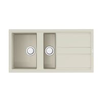 Кухонная мойка из керамики Omoikiri Kitagawa 100-2-WH 4993803 (artceramic/белый) — 1