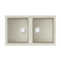 Кухонная мойка из керамики Omoikiri Kitagawa 86-2-WH 4993806 (artceramic/белый) — 1