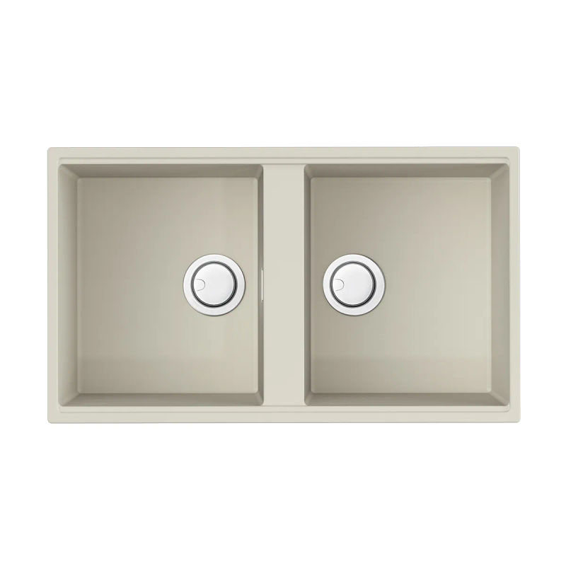 Кухонная мойка из керамики Omoikiri Kitagawa 83-2-U-WH 4993809 (artceramic/белый)