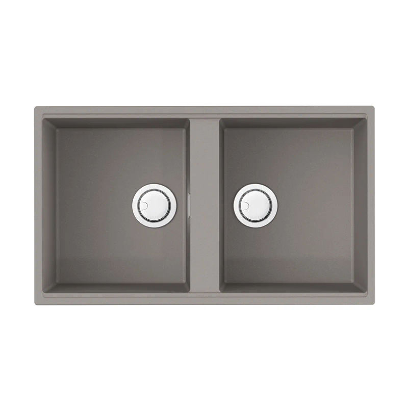 Кухонная мойка из керамики Omoikiri Kitagawa 83-2-U-GR 4993810 (artceramic/leningrad grey)