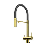 Смеситель для кухни Omoikiri Kanto LG 4994014 светлое золото — 1