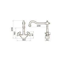 Смеситель для кухни Omoikiri Tokigawa-C 4994256 хром — 2