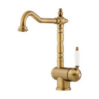 Смеситель для кухни Omoikiri Kyoto-AB 4994287 античная латунь — 1