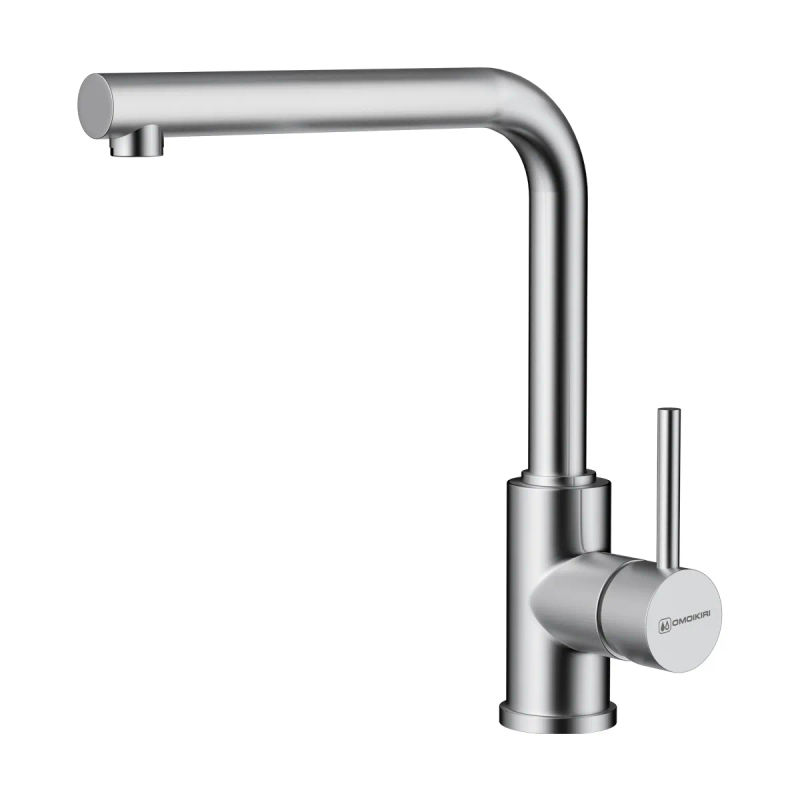 Смеситель для кухни Omoikiri Nakagawa-BN 4994319 нержавеющая сталь
