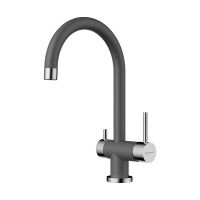 Смеситель для кухни Omoikiri Yamada-PL 4994337 платина — 1