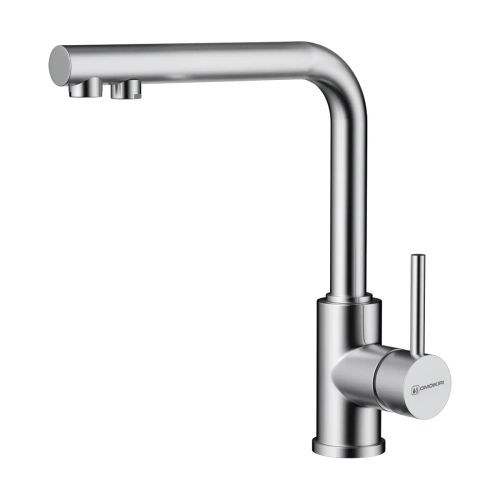 Смеситель для кухни Omoikiri Nakagawa 2 Plus-BN 4994342 нержавеющая сталь