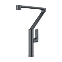 Смеситель для кухни Omoikiri Tara-GM 4994374 вороненая сталь — 1
